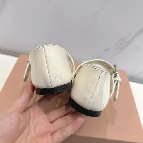Replica MIU MIU Flat Shoes For Women #1432289 $96.00 USD for Wholesale