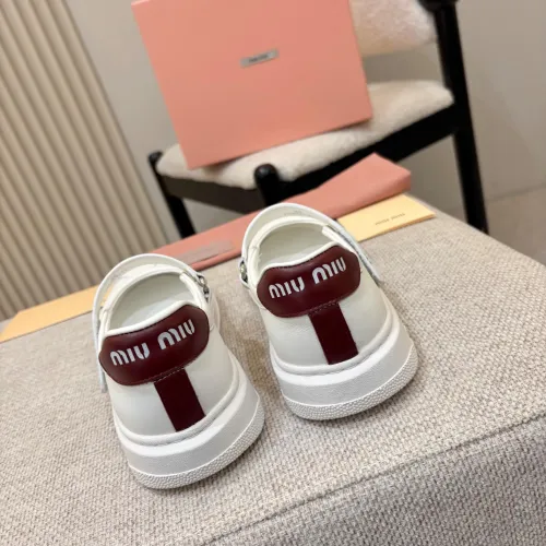 Replica MIU MIU Casual Shoes For Women #1432293 $98.00 USD for Wholesale
