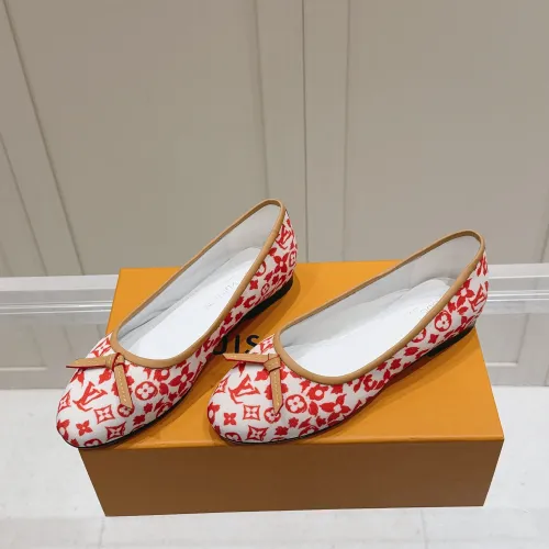 Wholesale Louis Vuitton Flat Shoes For Women #1432297 $108.00 USD, Wholesale Quality Replica Louis Vuitton Flat Shoes