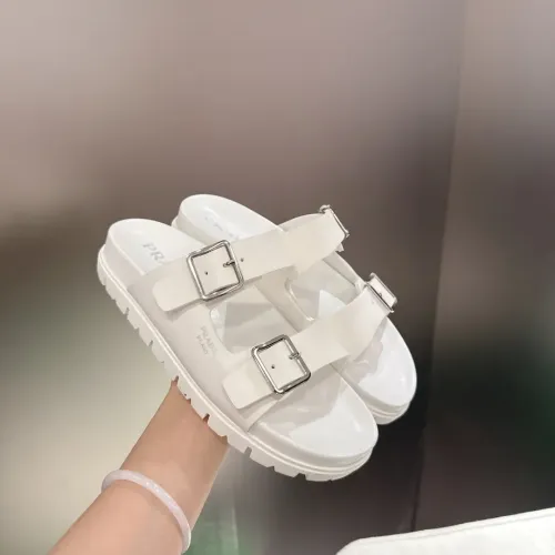 Wholesale Prada Slippers For Women #1432300 $96.00 USD, Wholesale Quality Replica Prada Slippers