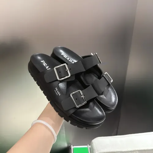 Wholesale Prada Slippers For Women #1432302 $96.00 USD, Wholesale Quality Replica Prada Slippers