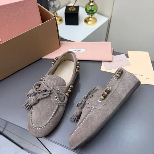 Wholesale MIU MIU Casual Shoes For Women #1432479 $92.00 USD, Wholesale Quality Replica MIU MIU Casual Shoes