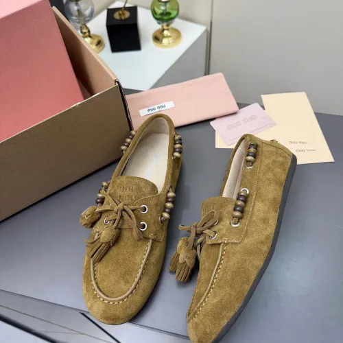 Wholesale MIU MIU Casual Shoes For Women #1432480 $92.00 USD, Wholesale Quality Replica MIU MIU Casual Shoes