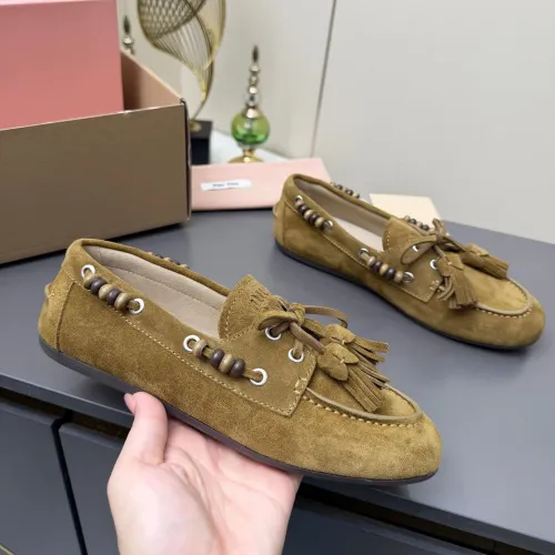 Replica MIU MIU Casual Shoes For Women #1432480 $92.00 USD for Wholesale