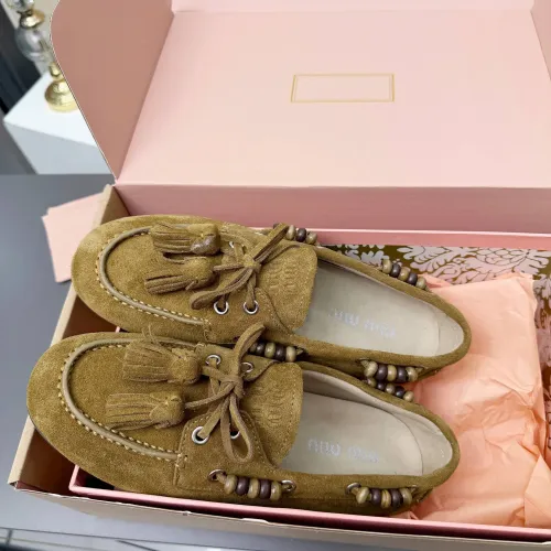 Replica MIU MIU Casual Shoes For Women #1432480 $92.00 USD for Wholesale