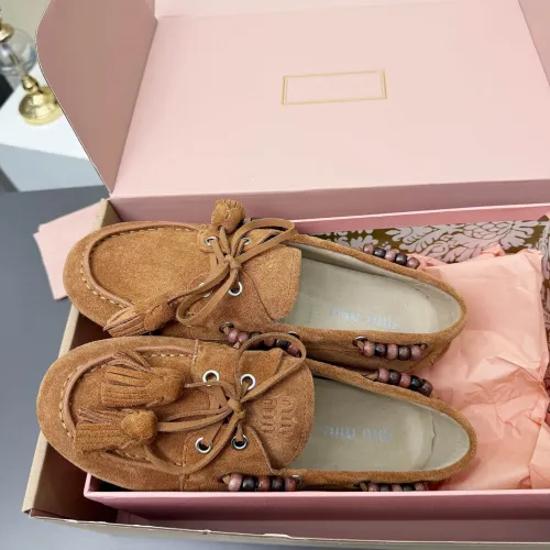 Replica MIU MIU Casual Shoes For Women #1432481 $92.00 USD for Wholesale