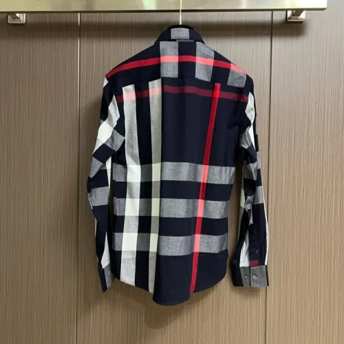 Replica Burberry Shirts Long Sleeved For Men #1432618 $60.00 USD for Wholesale