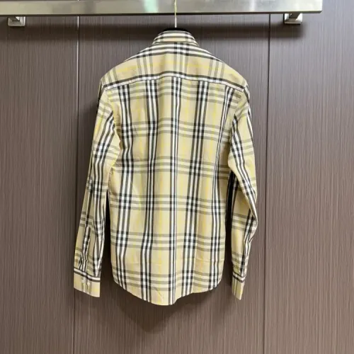 Replica Burberry Shirts Long Sleeved For Men #1432627 $72.00 USD for Wholesale