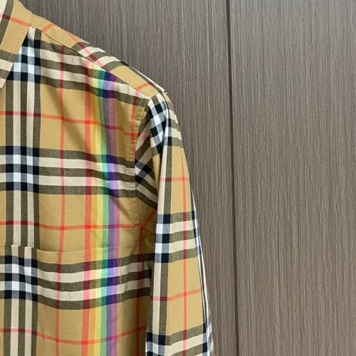 Replica Burberry Shirts Long Sleeved For Men #1432644 $64.00 USD for Wholesale