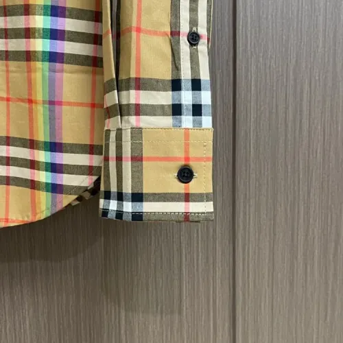 Replica Burberry Shirts Long Sleeved For Men #1432644 $64.00 USD for Wholesale