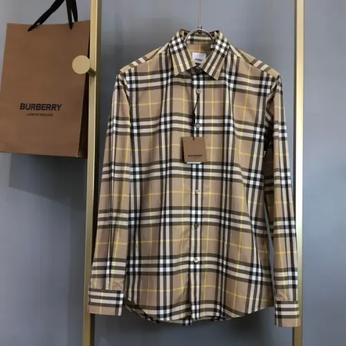 Wholesale Burberry Shirts Long Sleeved For Men #1432645 $72.00 USD, Wholesale Quality Replica Burberry Shirts