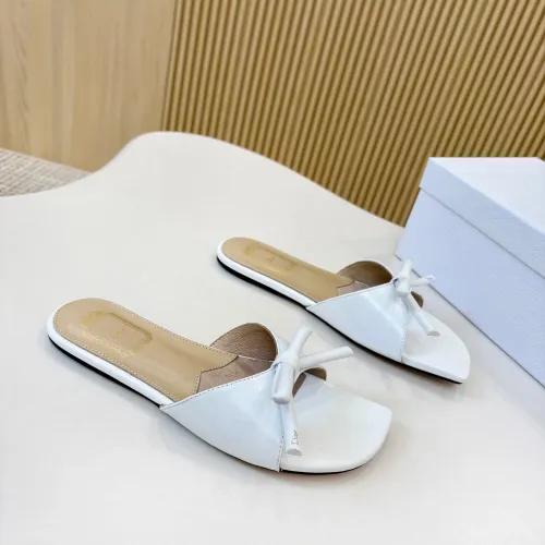 Replica Christian Dior Slippers For Women #1432647 $82.00 USD for Wholesale