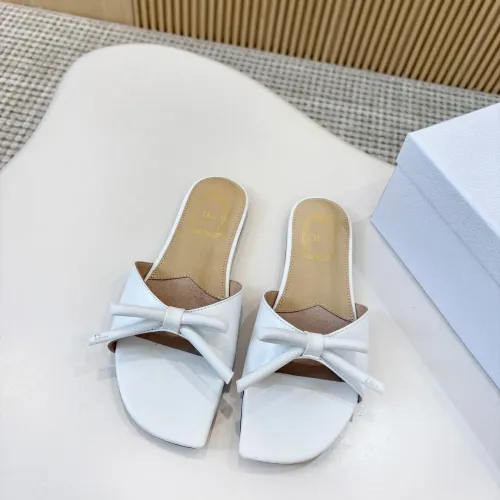 Replica Christian Dior Slippers For Women #1432647 $82.00 USD for Wholesale