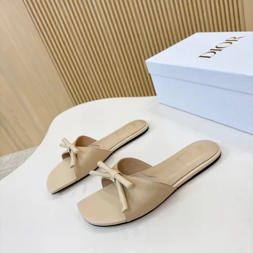 Wholesale Christian Dior Slippers For Women #1432648 $82.00 USD, Wholesale Quality Replica Christian Dior Slippers