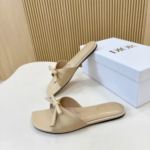 Replica Christian Dior Slippers For Women #1432648 $82.00 USD for Wholesale