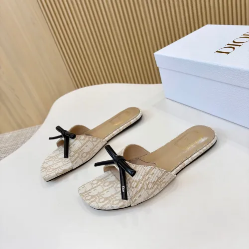 Wholesale Christian Dior Slippers For Women #1432660 $82.00 USD, Wholesale Quality Replica Christian Dior Slippers