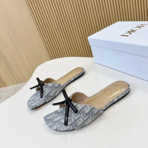 Wholesale Christian Dior Slippers For Women #1432661 $82.00 USD, Wholesale Quality Replica Christian Dior Slippers