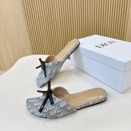 Replica Christian Dior Slippers For Women #1432661 $82.00 USD for Wholesale