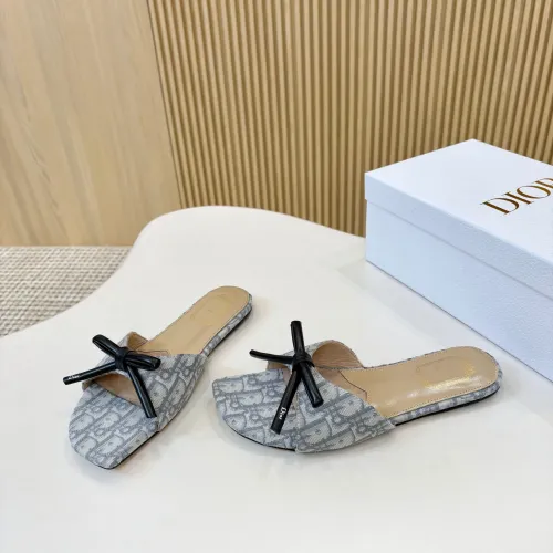 Replica Christian Dior Slippers For Women #1432661 $82.00 USD for Wholesale
