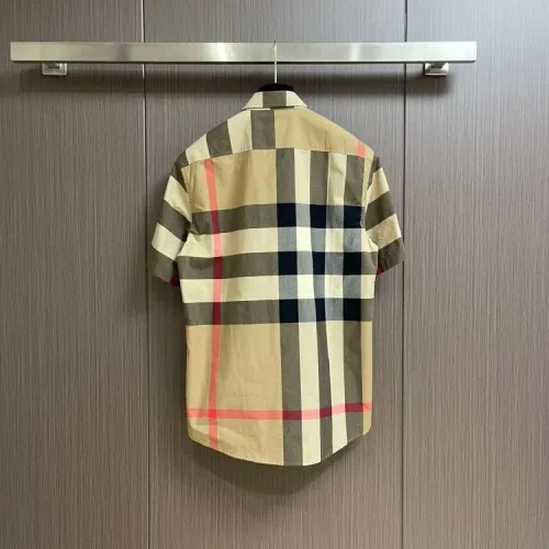 Replica Burberry Shirts Short Sleeved For Men #1432664 $56.00 USD for Wholesale