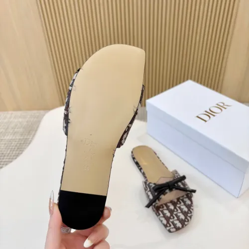 Replica Christian Dior Slippers For Women #1432667 $82.00 USD for Wholesale