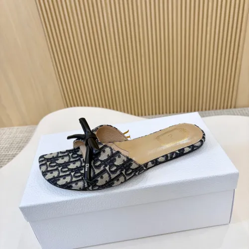 Replica Christian Dior Slippers For Women #1432668 $82.00 USD for Wholesale