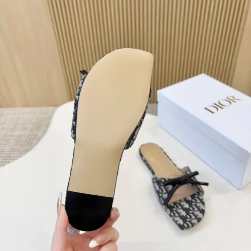 Replica Christian Dior Slippers For Women #1432668 $82.00 USD for Wholesale