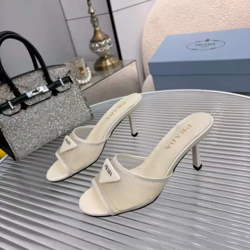 Wholesale Prada Slippers For Women #1432670 $80.00 USD, Wholesale Quality Replica Prada Slippers