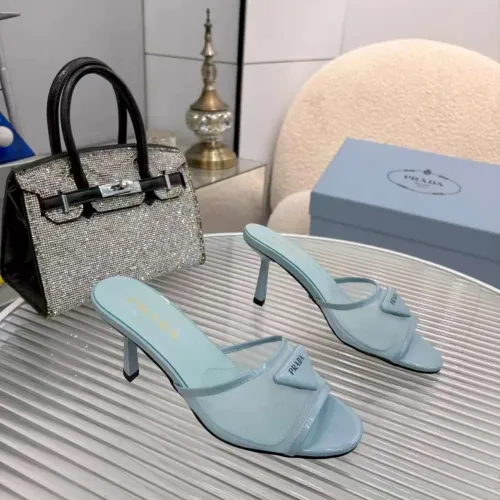 Replica Prada Slippers For Women #1432673 $80.00 USD for Wholesale