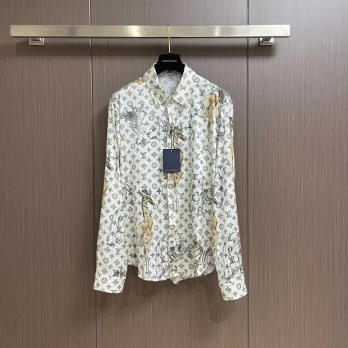 Wholesale Louis Vuitton LV Shirts Long Sleeved For Men #1432676 $64.00 USD, Wholesale Quality Replica Louis Vuitton LV Shirts