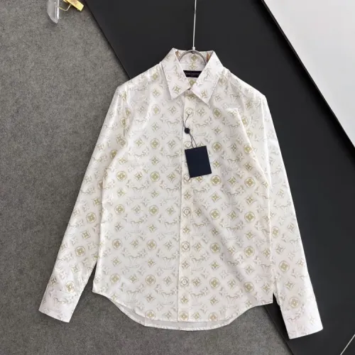 Wholesale Louis Vuitton LV Shirts Long Sleeved For Men #1432677 $72.00 USD, Wholesale Quality Replica Louis Vuitton LV Shirts
