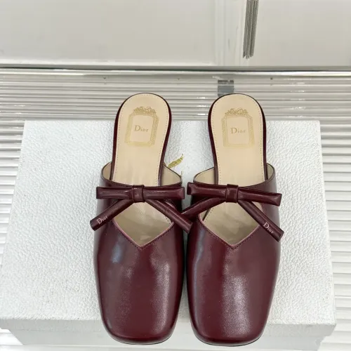 Replica Christian Dior Slippers For Women #1432720 $102.00 USD for Wholesale