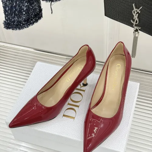Replica Christian Dior High-Heeled Shoes For Women #1432729 $112.00 USD for Wholesale