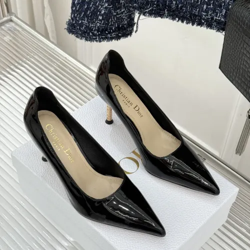 Replica Christian Dior High-Heeled Shoes For Women #1432730 $112.00 USD for Wholesale