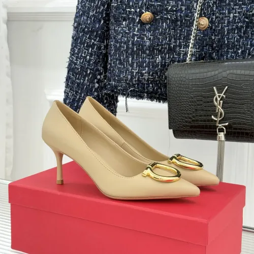 Wholesale Salvatore Ferragamo High-Heeled Shoes For Women #1432735 $108.00 USD, Wholesale Quality Replica Salvatore Ferragamo High-Heeled Shoes