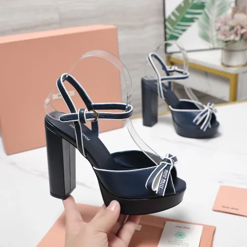 Replica MIU MIU Sandal For Women #1432745 $118.00 USD for Wholesale