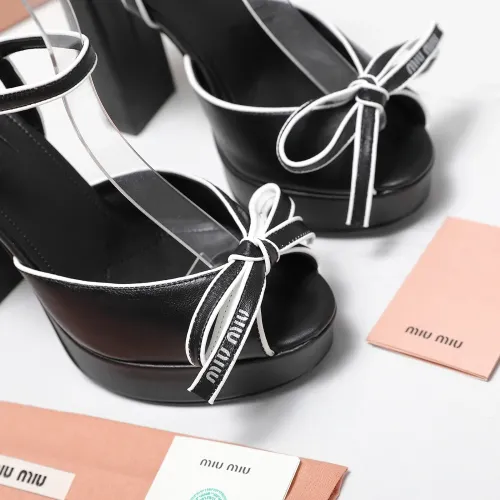 Replica MIU MIU Sandal For Women #1432746 $118.00 USD for Wholesale