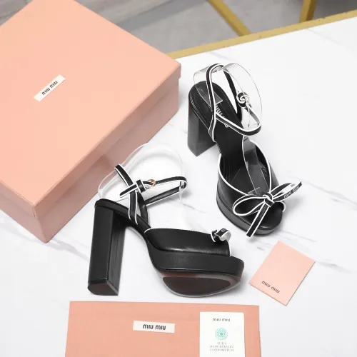 Replica MIU MIU Sandal For Women #1432746 $118.00 USD for Wholesale