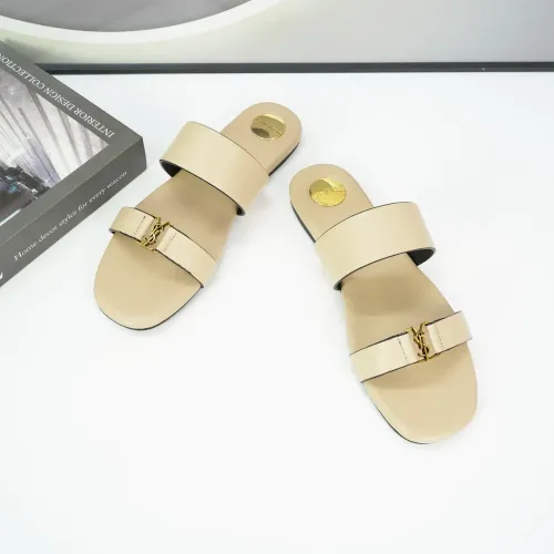 Replica Yves Saint Laurent YSL Slippers For Women #1432757 $88.00 USD for Wholesale