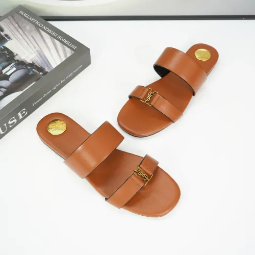 Replica Yves Saint Laurent YSL Slippers For Women #1432760 $88.00 USD for Wholesale