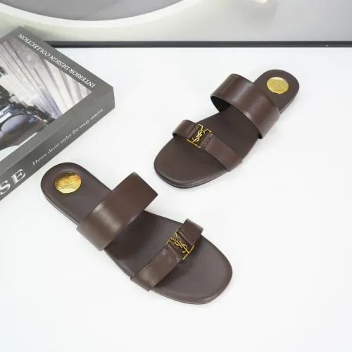 Replica Yves Saint Laurent YSL Slippers For Women #1432763 $88.00 USD for Wholesale