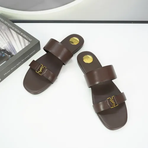 Replica Yves Saint Laurent YSL Slippers For Women #1432763 $88.00 USD for Wholesale