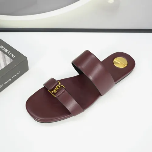 Replica Yves Saint Laurent YSL Slippers For Women #1432764 $88.00 USD for Wholesale