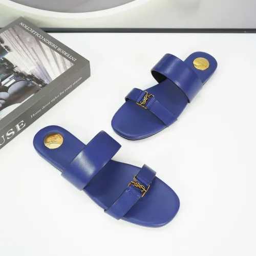 Replica Yves Saint Laurent YSL Slippers For Women #1432765 $88.00 USD for Wholesale