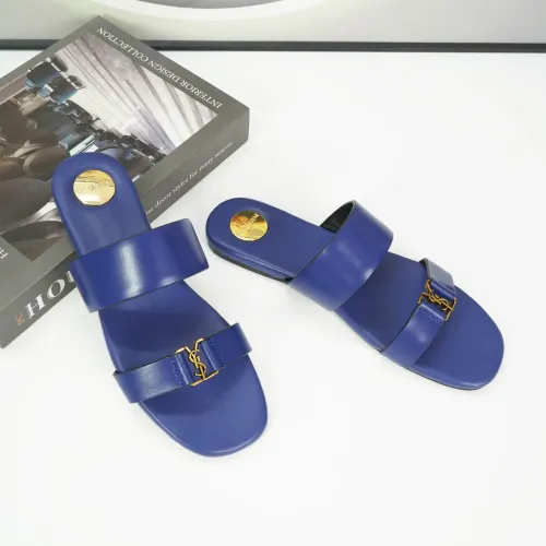 Replica Yves Saint Laurent YSL Slippers For Women #1432765 $88.00 USD for Wholesale