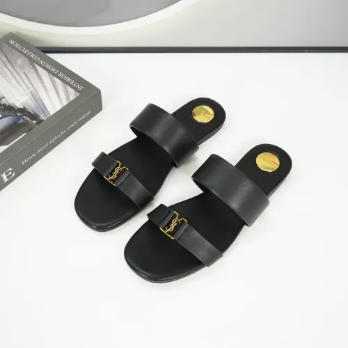 Wholesale Yves Saint Laurent YSL Slippers For Women #1432766 $88.00 USD, Wholesale Quality Replica Yves Saint Laurent YSL Slippers