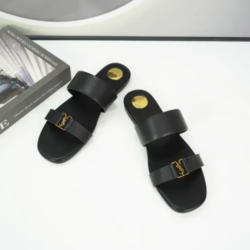 Replica Yves Saint Laurent YSL Slippers For Women #1432766 $88.00 USD for Wholesale