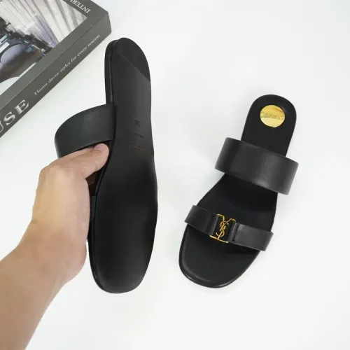 Replica Yves Saint Laurent YSL Slippers For Women #1432766 $88.00 USD for Wholesale