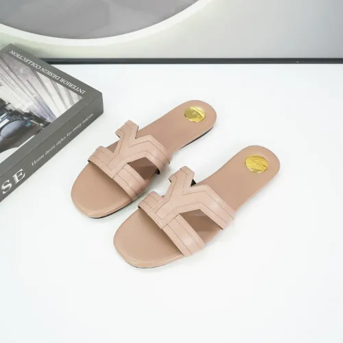 Wholesale Yves Saint Laurent YSL Slippers For Women #1432768 $96.00 USD, Wholesale Quality Replica Yves Saint Laurent YSL Slippers