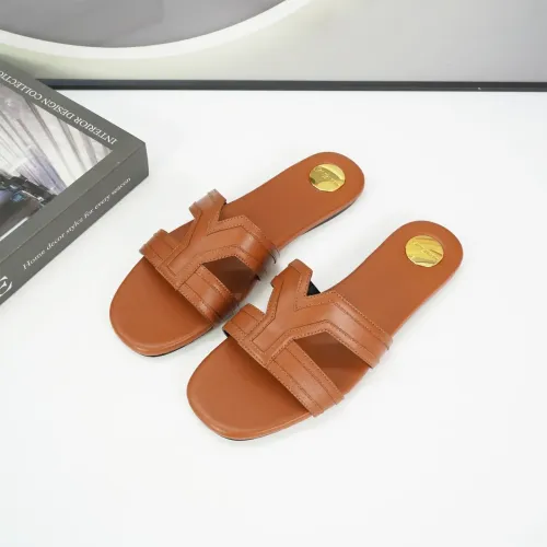 Wholesale Yves Saint Laurent YSL Slippers For Women #1432769 $96.00 USD, Wholesale Quality Replica Yves Saint Laurent YSL Slippers